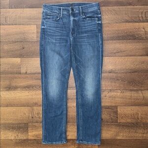 Mother Size 29 The Mid Rise Dazzler Ankle Jeans In Wish On A Star Quiet Luxury